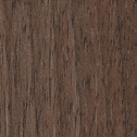 Das Bild präsentiert eine hochauflösende Textur der Farbe "Siena Noce glatt", ein warmes, dunkelbraunes Holzfinish mit einer glatten Oberfläche und ausgeprägter Maserung. Das Erscheinungsbild vermittelt Natürlichkeit und Eleganz.